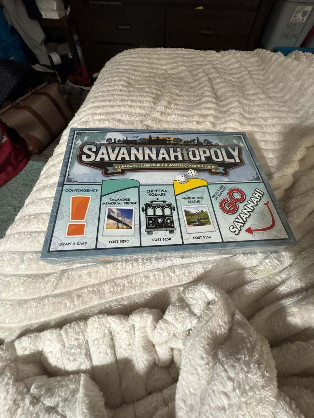 Late for the Sky Savannahopoly Board Game